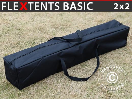 Carry Bag, FleXtents Basic v.2 2x2 m, Black