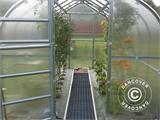 Spårseparatorprofiler till växthus med 25 markförstärkningsrutnät, 10m
