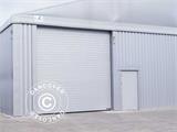 Metalltür für industrielle Lagerhalle Steel, 0,9x2m, grau