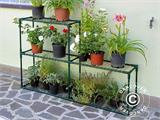 Plant shelves, 0.3x1.42x0.49/0.98 m, Green