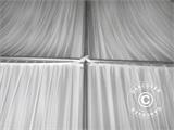 Marquee lining and leg curtain pack, White, for 8x12 m (2.3) marquee Semi Pro Plus
