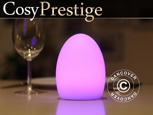 Lampe LED Egg, série Prestige, Multicolore