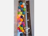 Happy Lights Guirlande, 35 balles, Multicolore