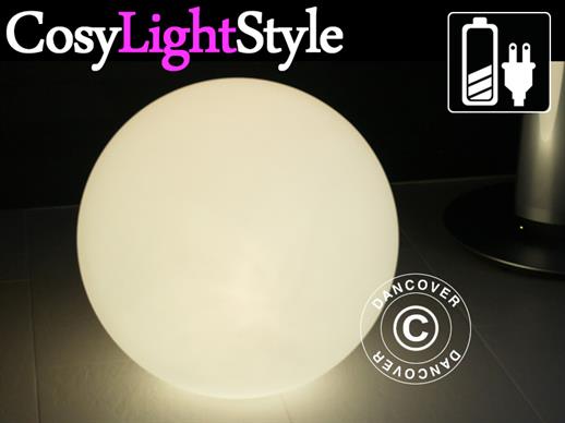 Bola de Luz LED, Ø60cm, Multifunções, Multicor