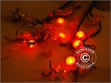 Šventinės lemputės, Fairy Berry, LED, Raudona, 24 vnt