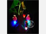 LED Feestverlichting, 20 stuks, Roze NOG SLECHTS 4 SETS