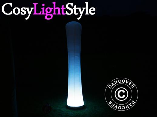 Lumière gonflable, LED, Colonne