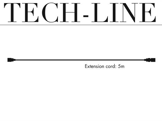 Cabo de Extensão sem ficha, Tech-Line, 5m