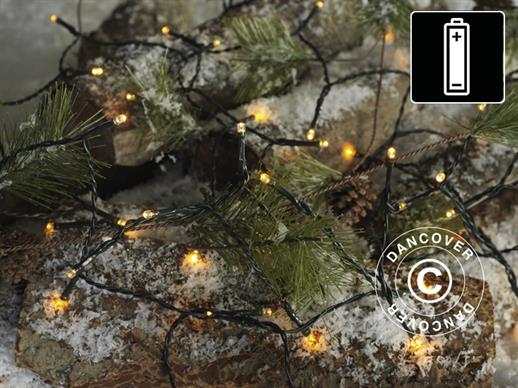 LED lyskæde, Time-Line, Sirius, 4m, Varm Hvid, 3 stk.