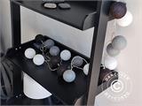 Guirlande boule coton, LED, Taurus, 30 LED, Camaïeu de noir, RESTE SEULEMENT 1 PC