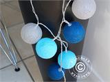 Cotton Ball fairy lights, Aquarius, 30 LED, Blue mix, ONLY 2 PC. LEFT