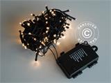 Guirlande lumineuse 140 LEDs, Multifonction, 10,5m, Blanc Chaud