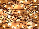 Guirlande lumineuse 200 LEDs, Multifonction, 15m, Blanc Chaud