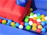 Spielbälle aus Plastik, 50 Stk., versch. Farben