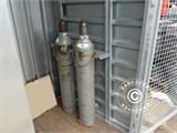 Recipiente para cilindro de gas para container Orion, 76,3x22x6cm