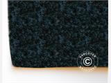 Carpete cinza escura 2,5x12m, 470g