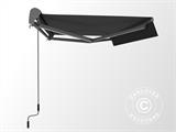 Toldo c/Controlo Remoto, 2,95x2m, Estrutura Cinza/Cinza