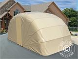 Folding garage (Car), 2.5x4.7x2 m, Beige 