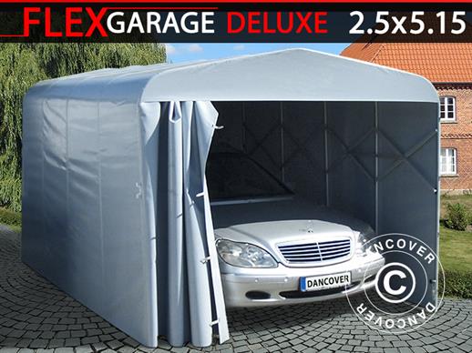 Folding tunnel garage (Car), ECO, 2.5x5.15x2.15 m, Grey  