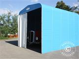 Folding tunnel garage (Caravan), 3.5x7.21x3.9 m, White