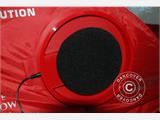 Carcoon Veloce 6,38 x 2,3m Läpinäkyvä/Punainen, Sisäkäyttöön
