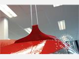 Carcoon 4,7x2 m Transparent/Rød, Indendørs