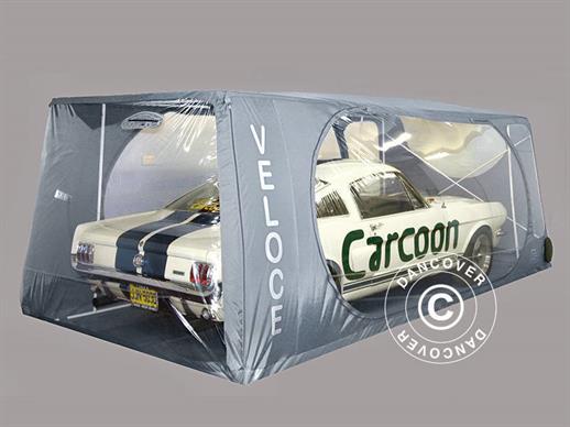Carcoon Veloce 4,33x2,3m Sølv/Transparent, Indendørs