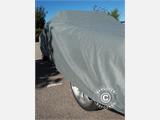 Car Cover Premium Plus, 4.96x1.79x1.27 m, Grey