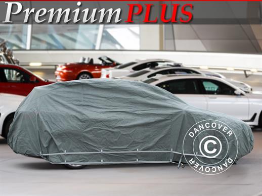Bilöverdrag Premium Plus, 4,92x1,88x1,52m, grå