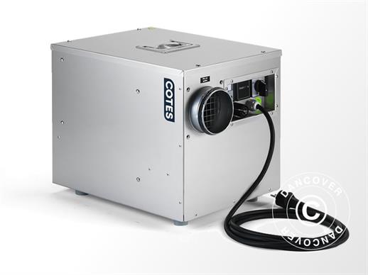 Adsorption dehumidifier Cotes CR 290B f/boats, caravans, and tents, 290m³/h, Stainless steel