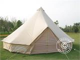 Bell Tent for glamping, TentZing®, 6x6 m, 8 Persons, Sand