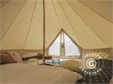 Bell Tent for glamping, TentZing®, 7x7 m, 10 Persons, Sand