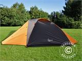 Campingtält, TentZing® Xplorer, 4 personer, Orange/Mörkgrå