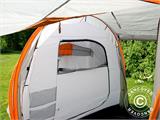 Tente de camping, TentZing® Xplorer familiale, 4 personnes, Orange/Gris
