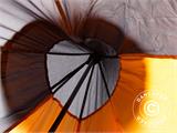 Campingtält Teepee, TentZing®, 4 personer, Orange/Mörkgrå