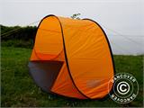 Namiot plażowy, FlashTents®, 2-osobowy, Pomaranczowy/Ciemny szary