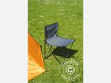Chaise de camping, pliante, TentZing®, Grise, RESTE SEULEMENT 1 PC