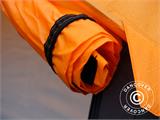 Camping tent, TentZing® Igloo, 4 persons, Orange/Dark Grey
