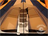 Camping tent, TentZing® Teepee, 5 persons, Orange/Dark Grey