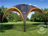 Pavilion para camping, TentZing®, 3,5x3,5m, Naranja/Gris Oscuro, SOLO QUEDA 1 PIEZA