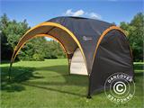 Sidewall for camping shelter, TentZing®, Dark Grey, ONLY 1 PC. LEFT