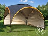 Sidewall for camping shelter, TentZing®, Dark Grey, ONLY 1 PC. LEFT