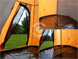Campingtält Teepee, TentZing®, 4 personer, Orange/Mörkgrå