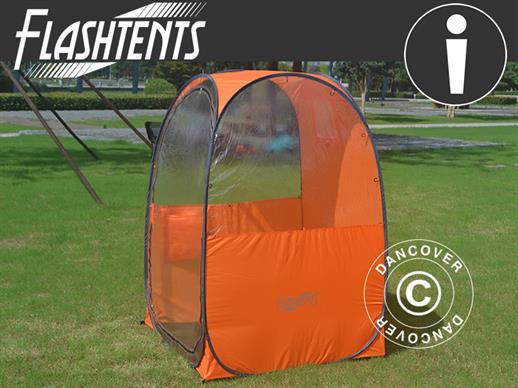 Namiot ekspresowy dla widzów, FlashTents®, 1-osobowy, Pomarańczowy/Ciemnoszary