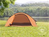 Pop-Up-Campingzelt, Flashtents®, 4 Personen, Medium PT-1, orange/dunkelgrau
