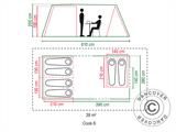Campingtält, Coleman Cook 6, 6 pers.