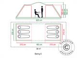 Campingtält, Coleman Bering 6, 6 pers.