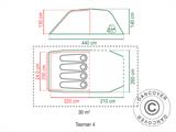Campingtält, Coleman Tasman 4, 4 pers.