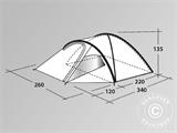 Camping tent Outwell, Cloud 4, 4 pers., Blue/grey