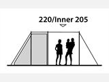 Tente de camping Outwell, Montana 5P, 5 personnes